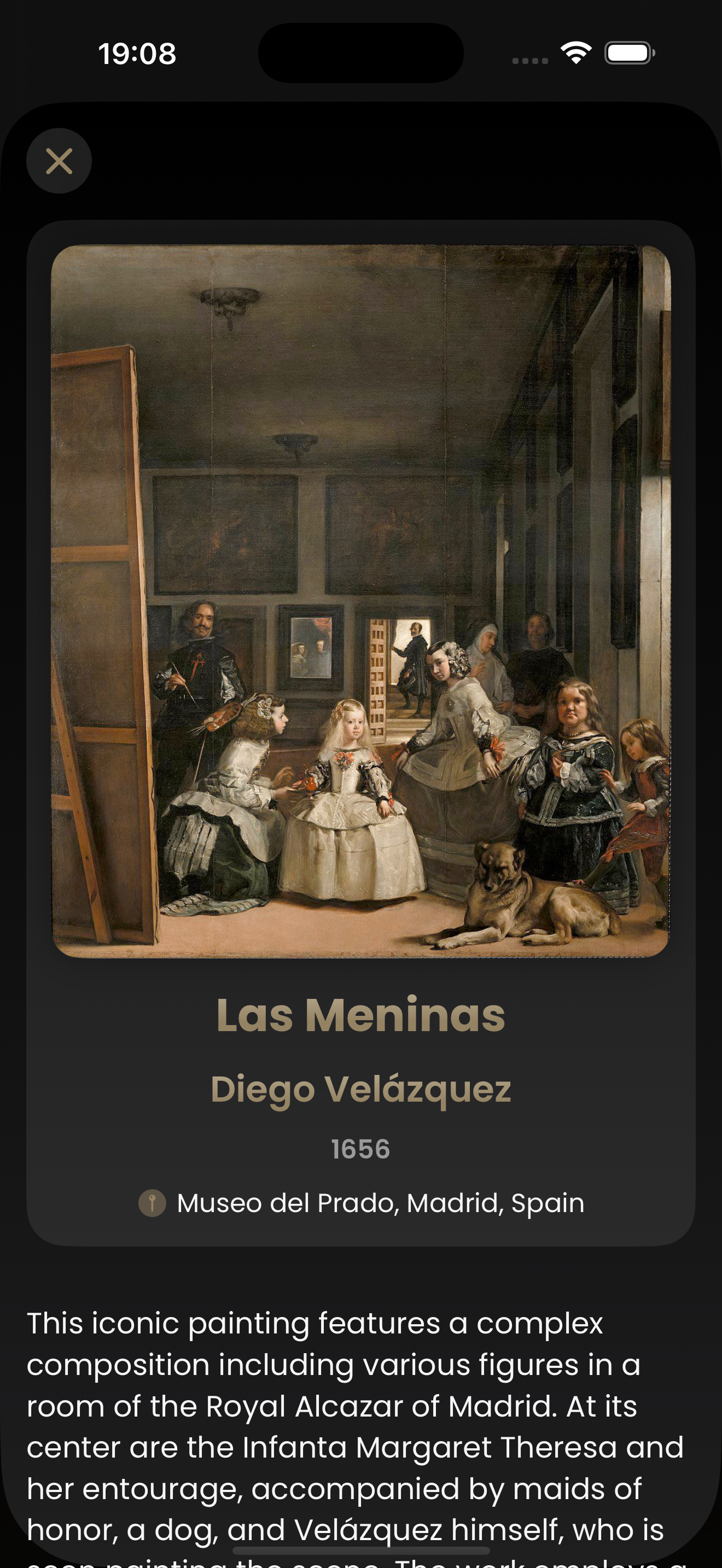 MuseumAI Camera Scan